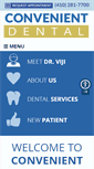 Mobile Screenshot of convenientdentalmd.com